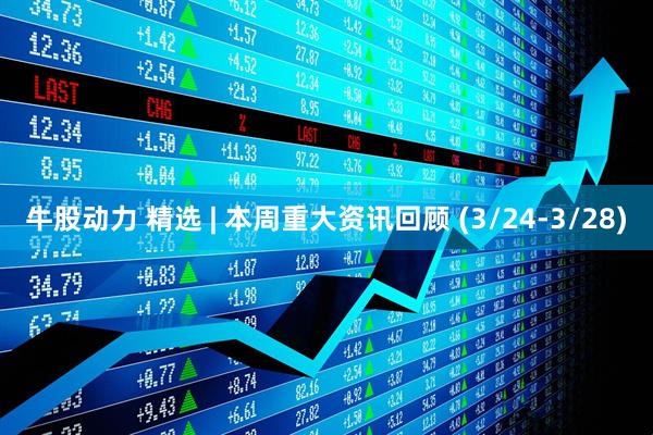 牛股动力 精选 | 本周重大资讯回顾 (3/24-3/28)