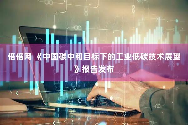 倍倍网 《中国碳中和目标下的工业低碳技术展望》报告发布