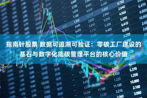 指南针股票 数据可追溯可验证：零碳工厂建设的基石与数字化能碳管理平台的核心价值